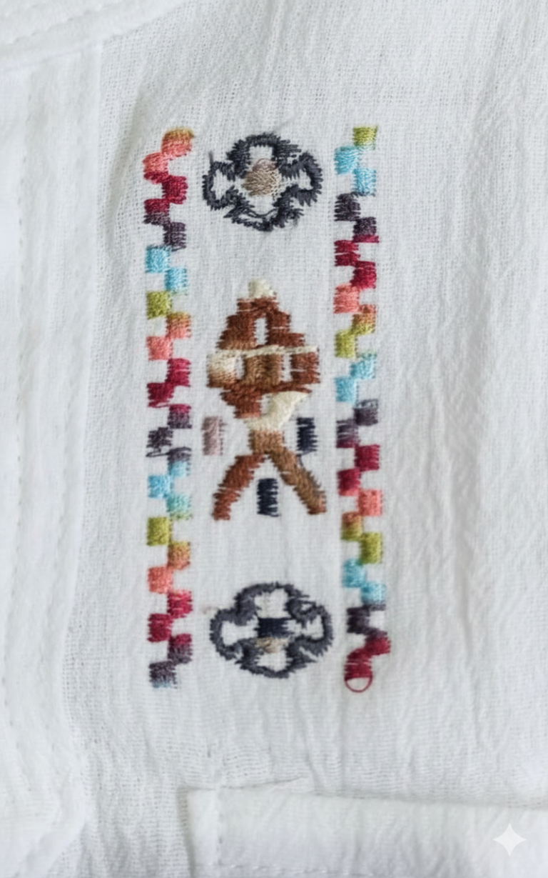 La elección ideal para los más pequeños del hogar. Este adorable conjunto de dos piezas está diseñado pensando en la piel sensible y la máxima libertad de movimiento de tu bebé. Confeccionado en tejido ligero y suave, garantiza que se mantenga fresco y cómodo en el clima cálido. La camisa tipo túnica facilita el vestir gracias a su cuello abierto de cordones, y el pantalón tiene una cintura elástica muy suave, perfecta para el uso de pañal y el juego activo. Un básico fresco y elegante para cualquier evento de día, paseo familiar o bautizo de verano.