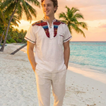 Camisa Gabitex Hindu Bordada