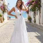 Vestido Largo Blanco