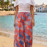 Pantalón Rayan Estampado Mariposa Chalis