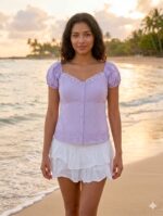 Blusa Manga Corta Colores Graciela - Image 5
