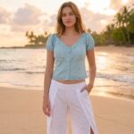 Blusa Manga Corta Colores Graciela