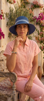 Blusa Peruana Salmon Dama Tabita - Image 2