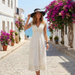 Vestido Largo Beige Tabita