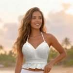 Top Corto Tiras Bolero