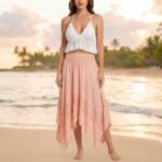 Falda Salmon Putas Tabita R.4495