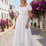 Vestido Largo Blanco Tabita